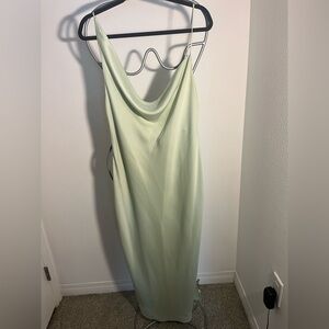 BHLDN August Satin Midi Dress